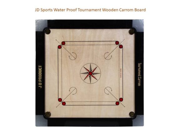 35 Inch Carrom Board With Coins Water Proof Dull Tournament | JD sports - Image 2