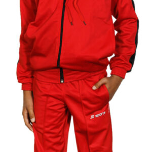 Super Poly Red Track Suit