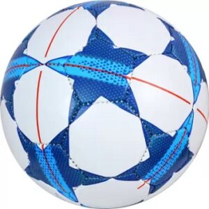 JD SPORTS Champions League Football with Pump Blue Color Size-5 Football